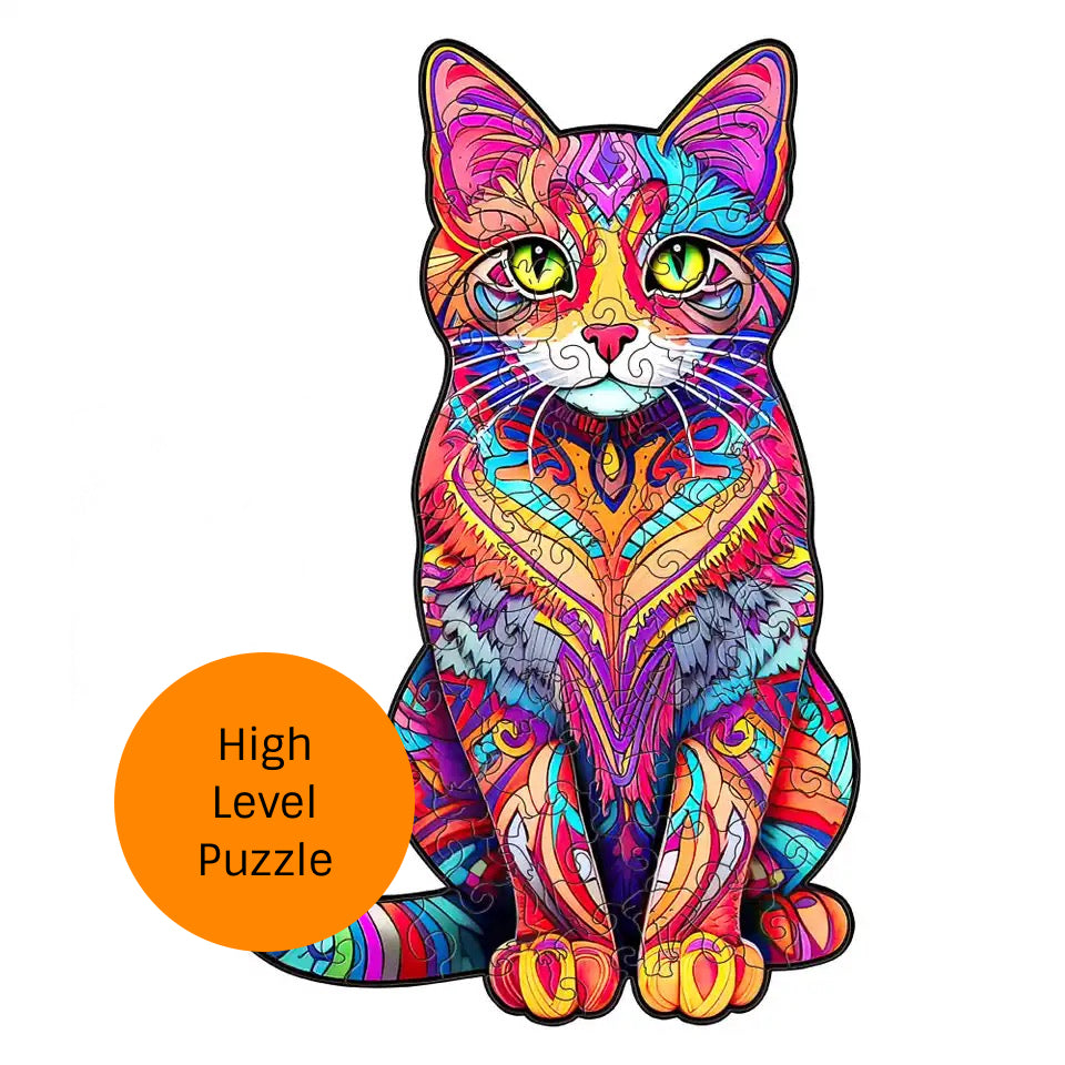 Holzpuzzle KURZHAAR KATZE