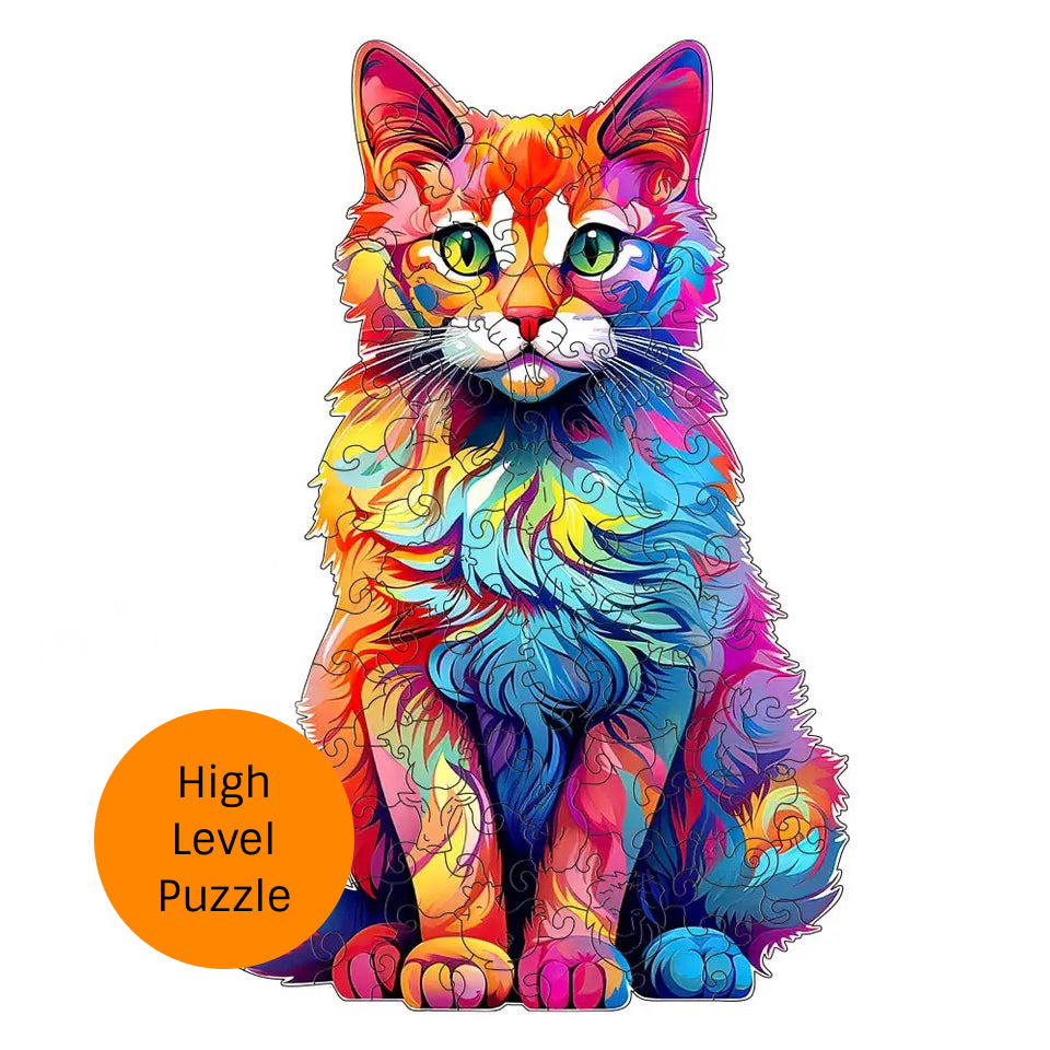 Holzpuzzle WALDKATZE