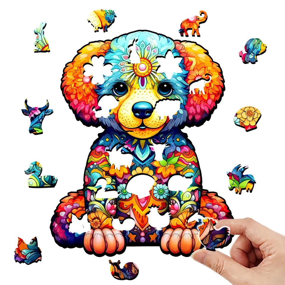 Holzpuzzle PUDEL