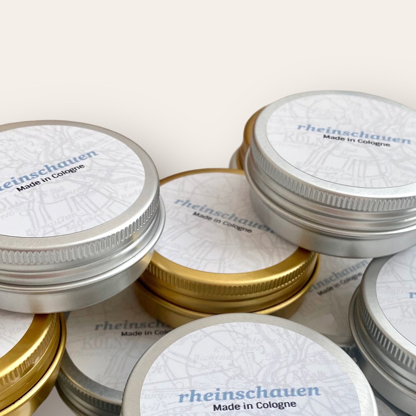 Manschettenknöpfe mit Rheinland-Pfalz Landeswappen Briefmarken im Typewriter Design
