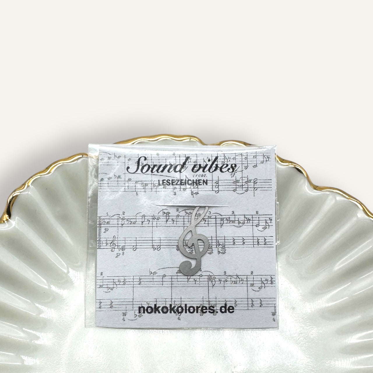 Lesezeichen Sound Vibes Violinschlüssel