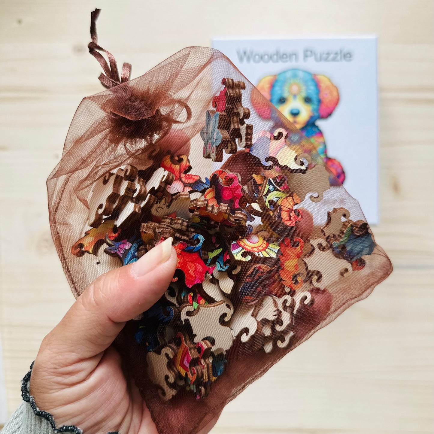 Holzpuzzle PUDEL