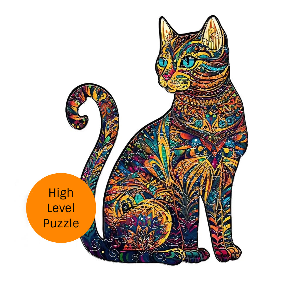 Holzpuzzle SIAM KATZE