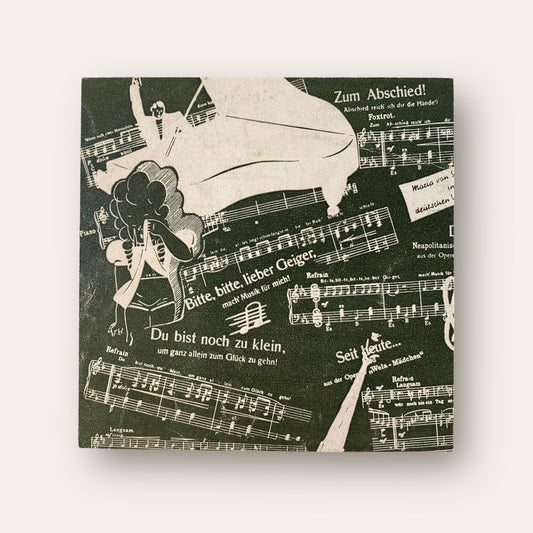 Vintage Bild Musik Notenheft 1943