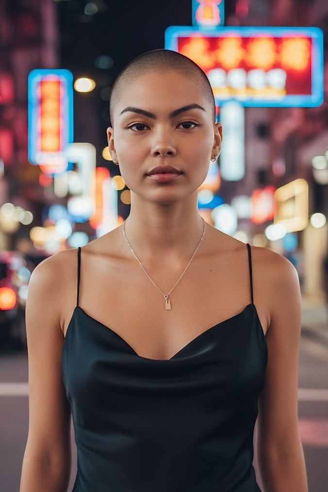 Kleiner Anhänger Kölner Dom aus Edelstahl