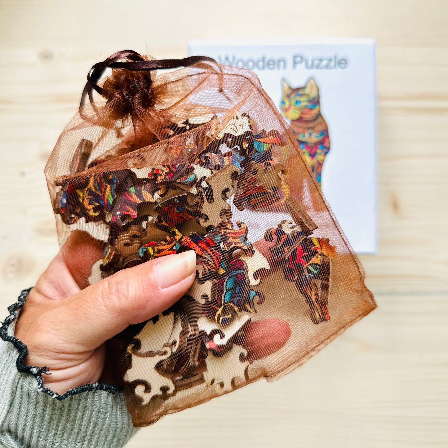 Holzpuzzle SIAM KATZE