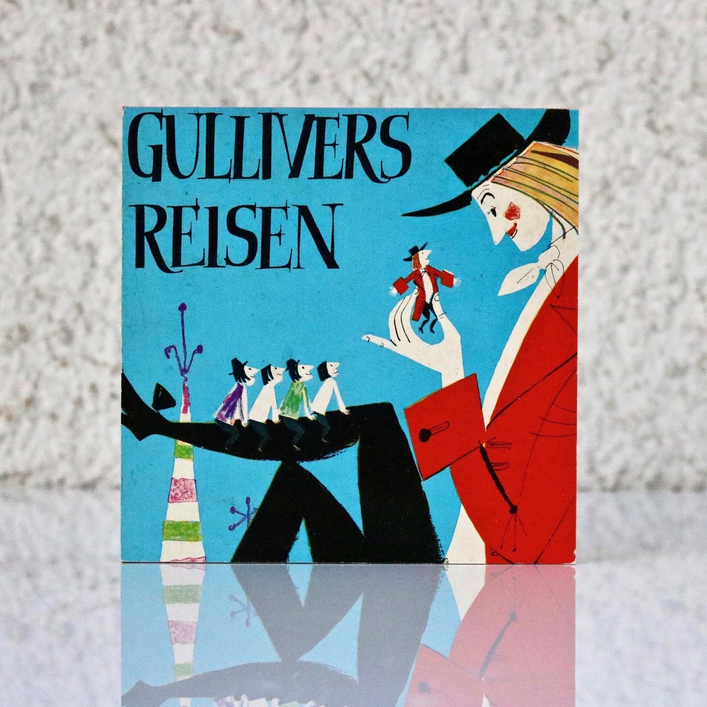 Vintage Bild Gulliver Buchcover von 1970